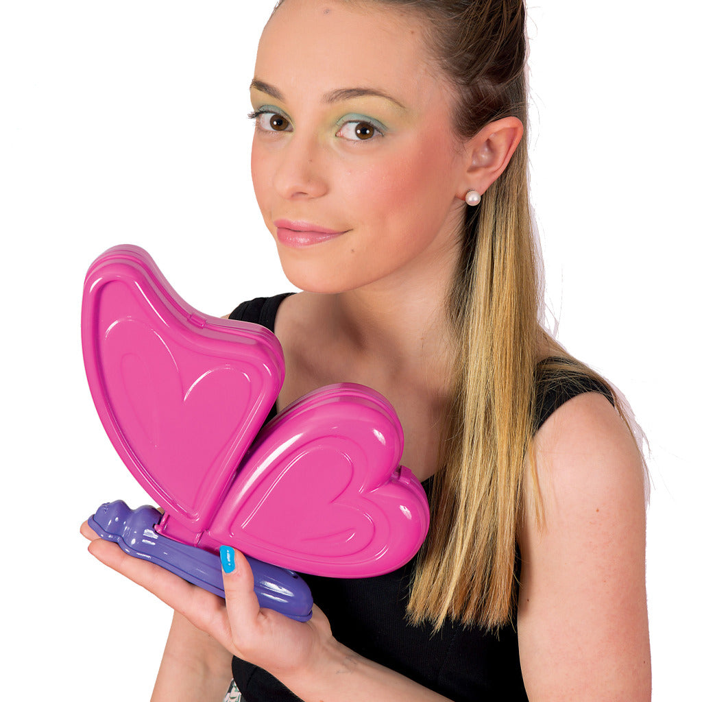 Clementoni crazy chic vlinder beautyset make-up koffer
