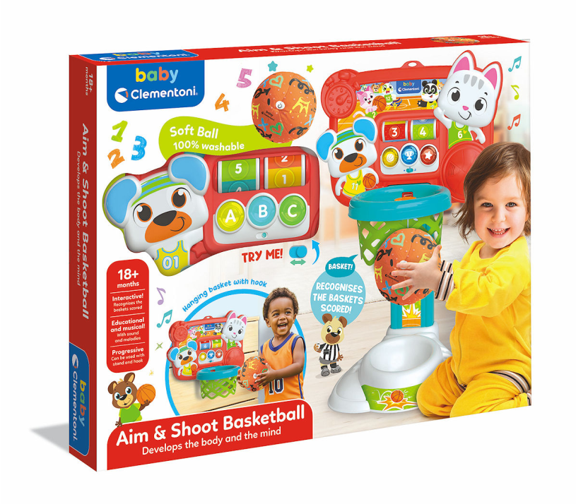 Clementoni baby aim shoot basketbal