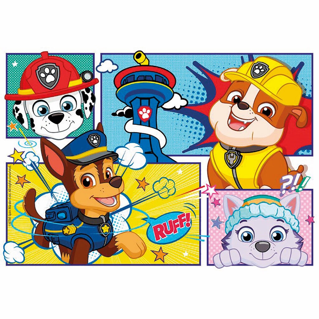 Clementoni puzzel paw patrol 2x20 stukjes