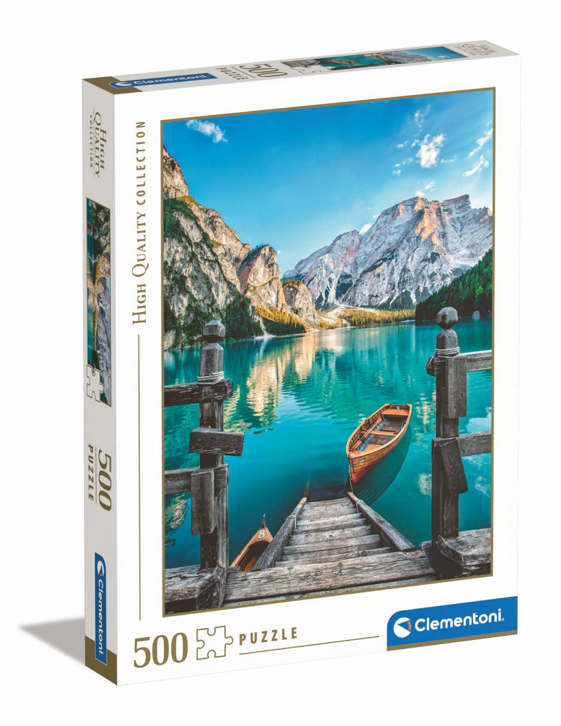 Clementoni legpuzzel braies lake, 500st.