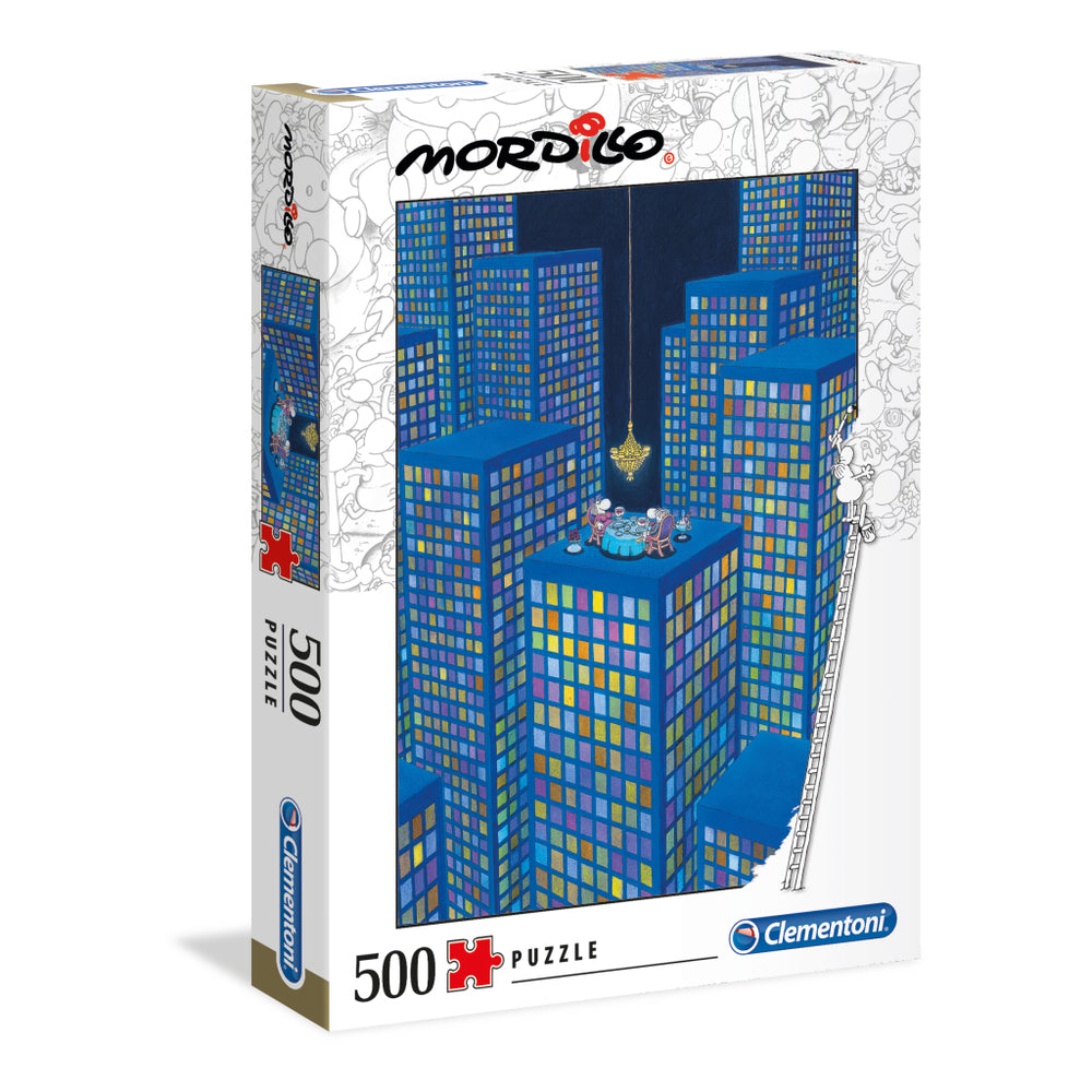 Clementoni mordillo puzzel het diner 500 stukjes
