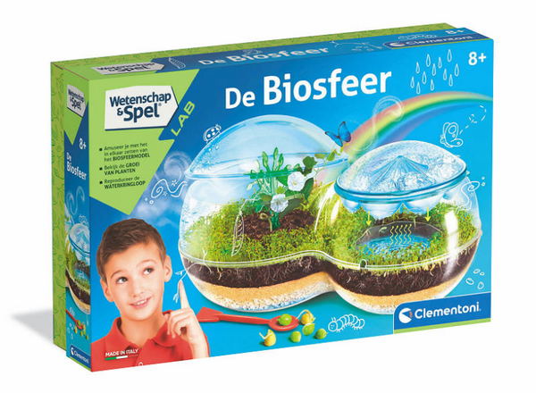 Clementoni wetenschap spel - de biosfeer - experimenteerdoos - wetenschapslab - vanaf 8 jaar
