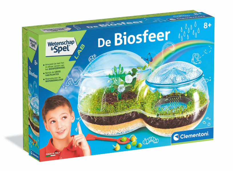 Clementoni wetenschap spel - de biosfeer - experimenteerdoos - wetenschapslab - vanaf 8 jaar