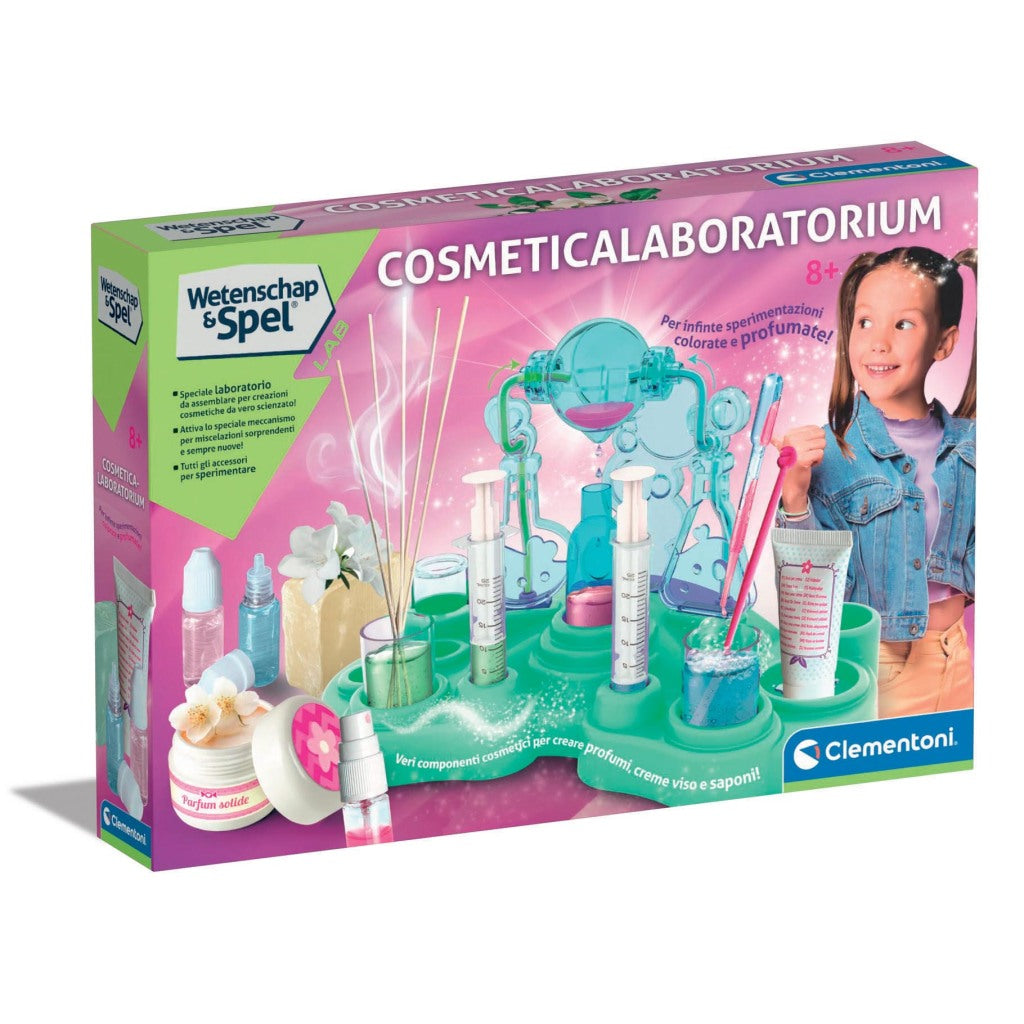 Clementoni wetenschap en spel -parfum laboratorium deluxe experimentenset