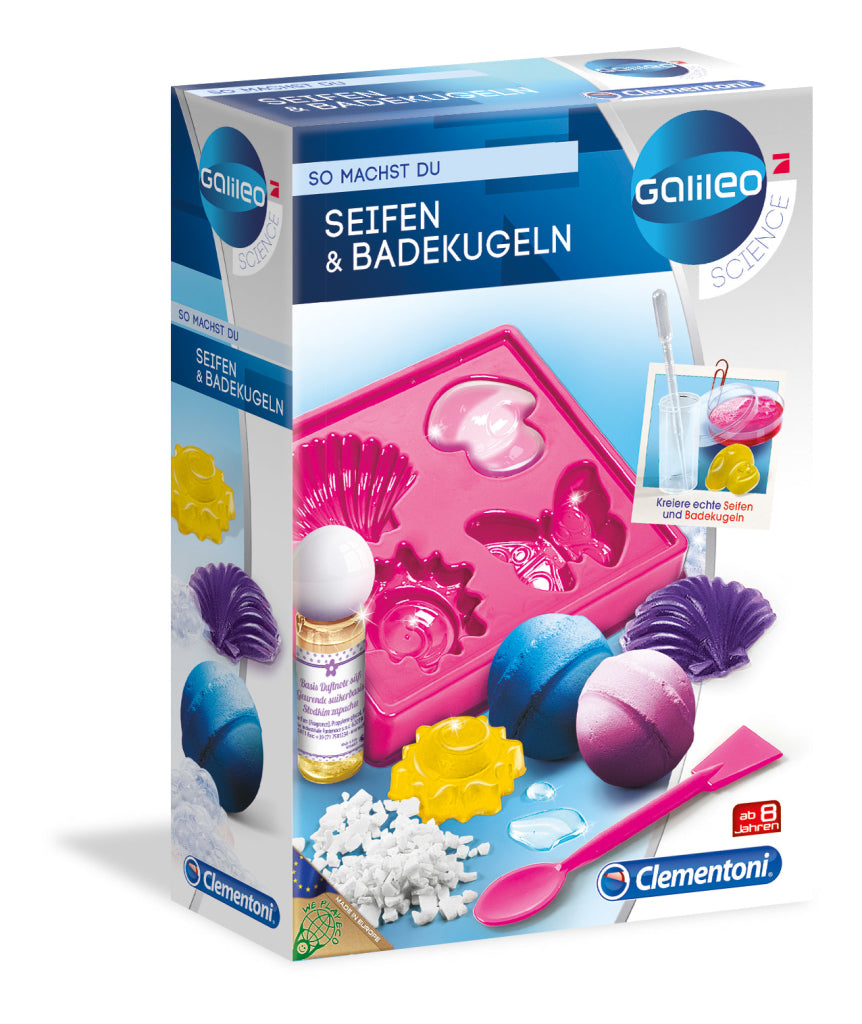 Clementoni's zes badkugels