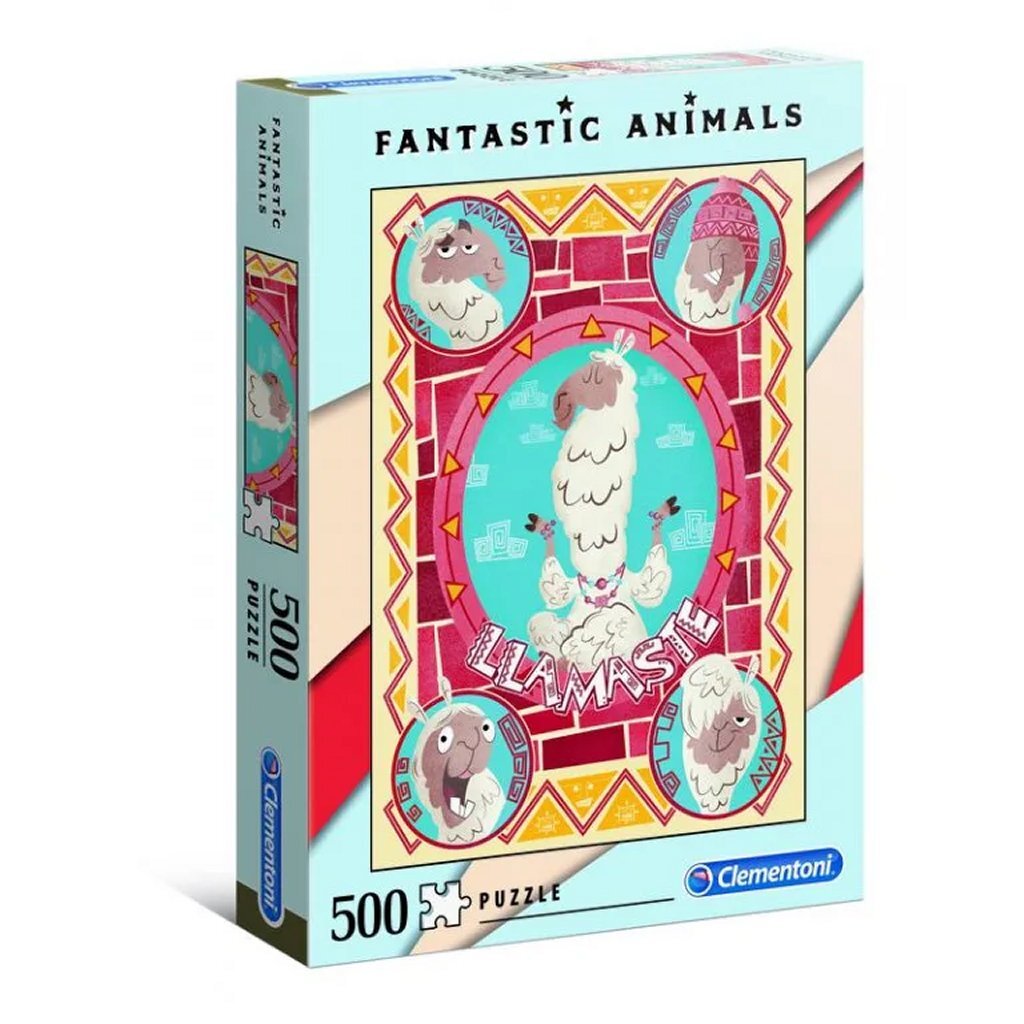 Clementoni fantastische dierenpuzzel 500 stukjes