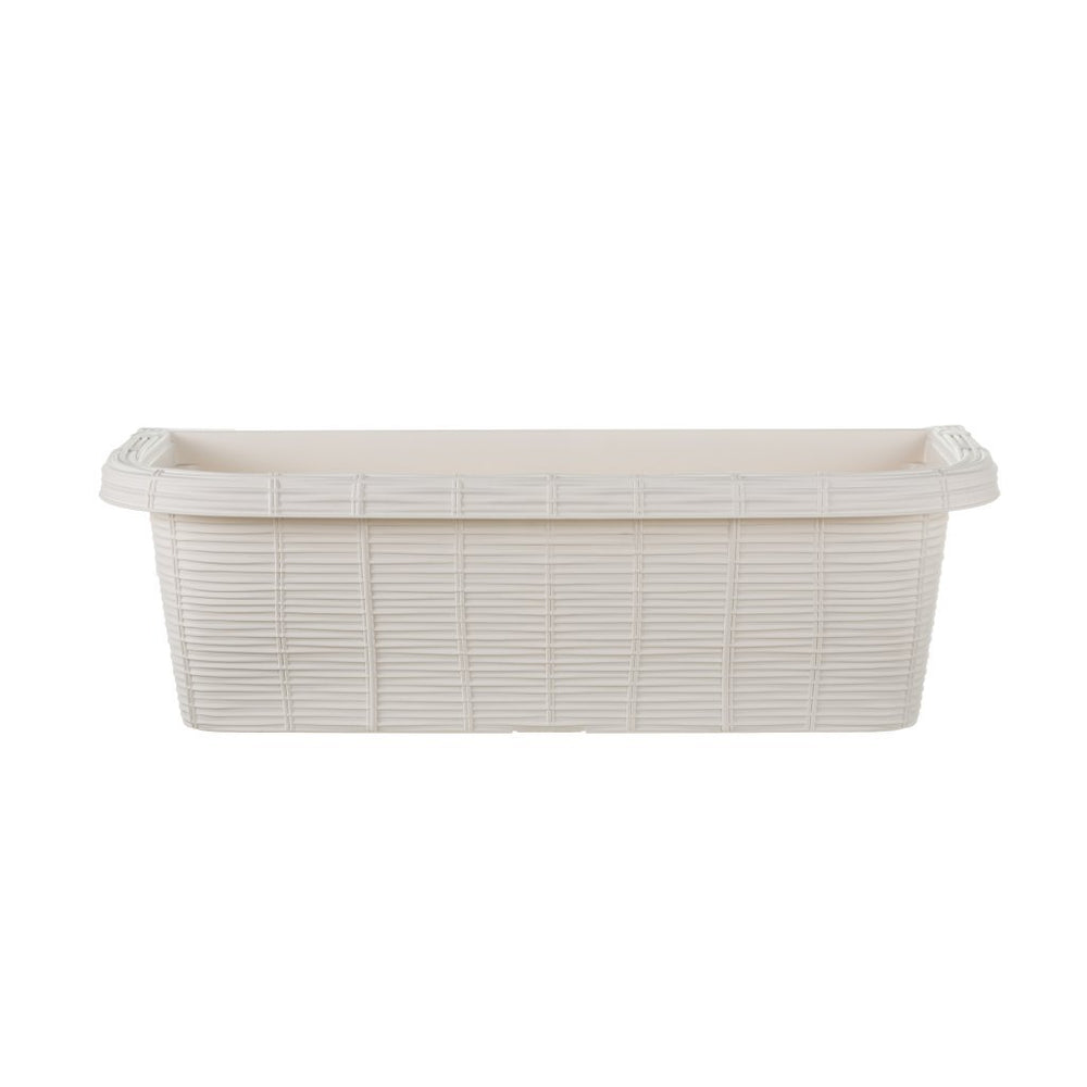 Bama fioriera bloem-balkonbak 60x20x18,5 cm wit