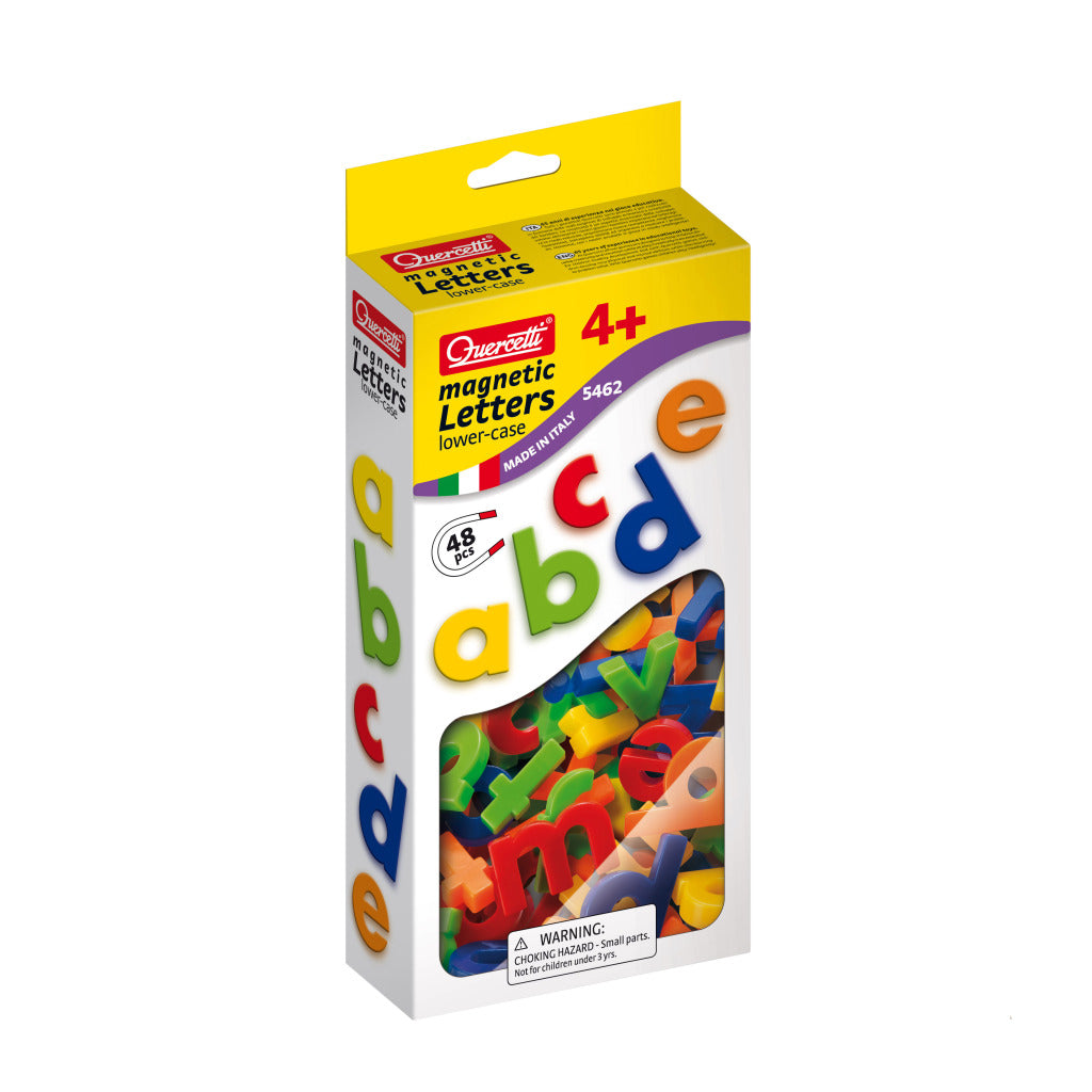 Quercetti magneetletters kleuren 48 delig