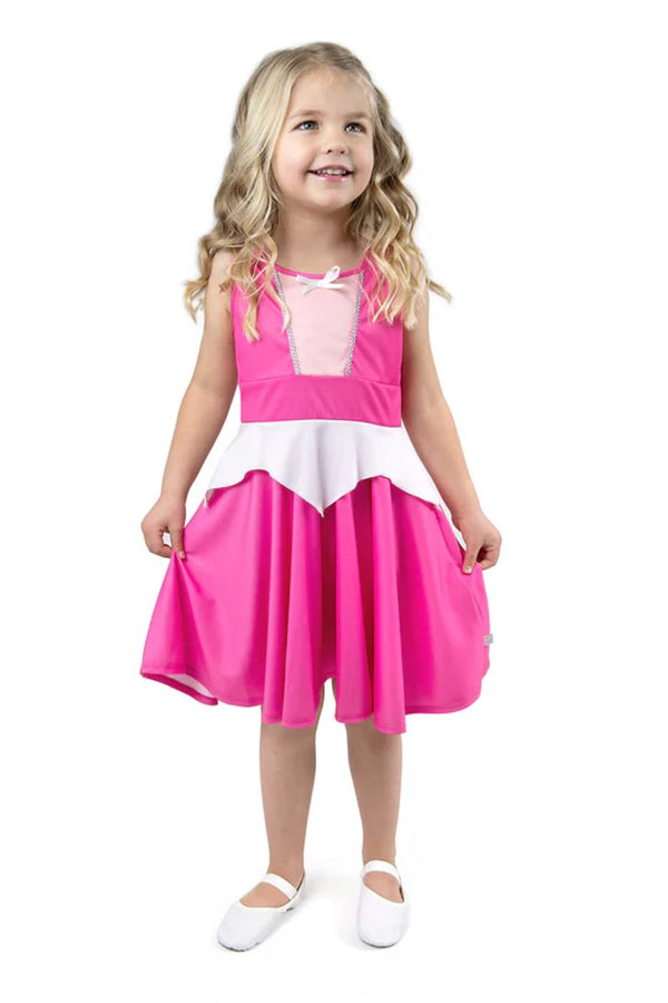 Little adventures - sleeping beauty twirl jurk – maat m (98-104) 98 104
