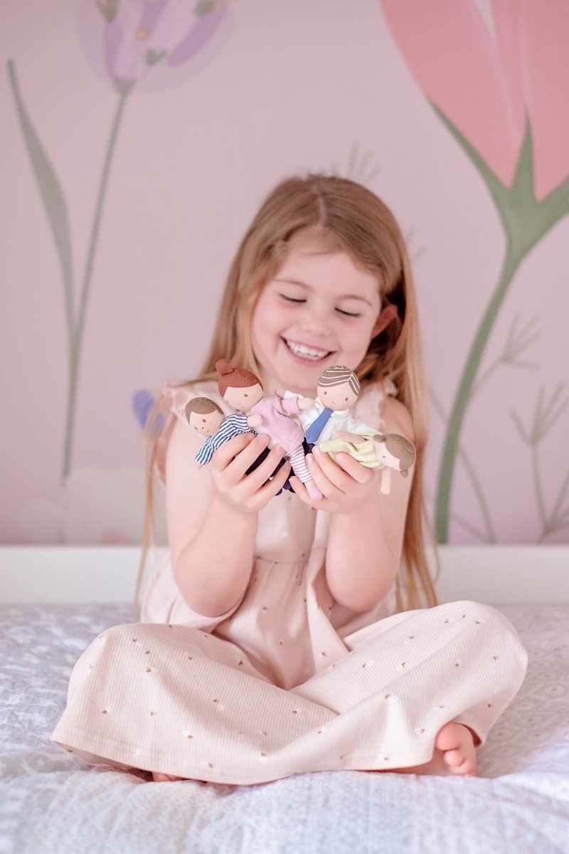 Bonikka kleine poppenfamilie.