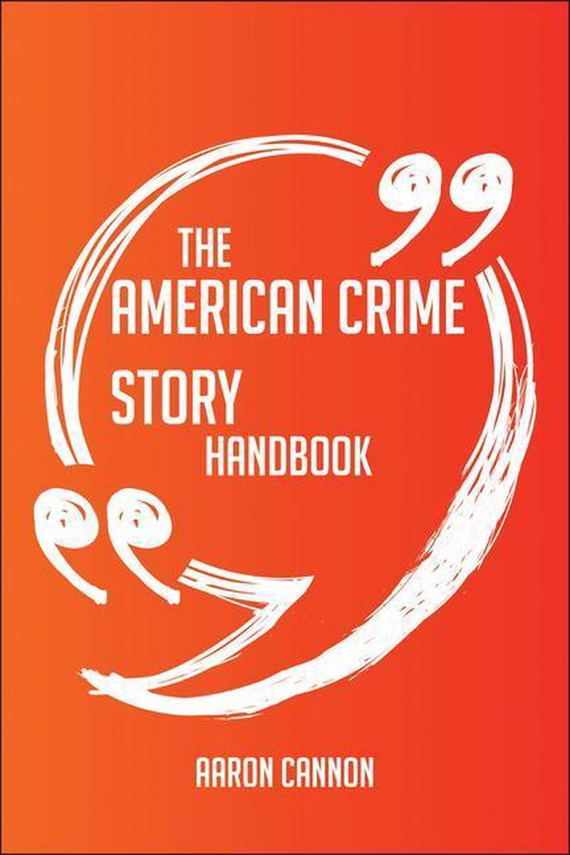 The american crime story handbook - everything you need to know about american crime story