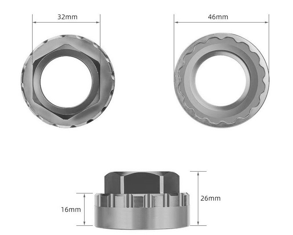 Extracteur de circlips de plateau Icetoolz pour shimano