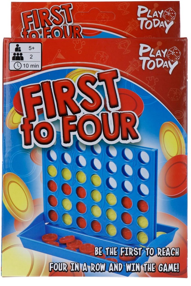 Speel vandaag rij van 4 bordspel