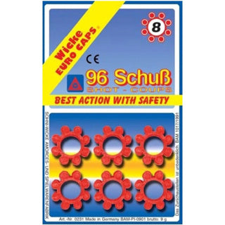 Johntoy klappertjes 8 schoten met 12 ringen op kaart