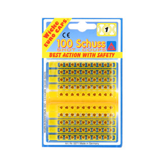 Wicke amorces strip 100 schots op blister | 5 stuks