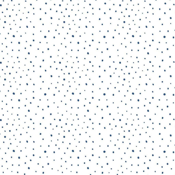 Noordwand Noordwand Behang baby Confetti Dots wit blauw beige