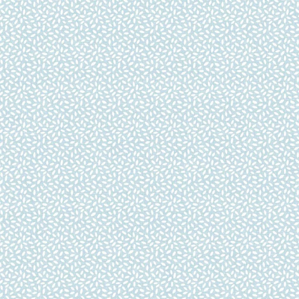 Noordwand behang mondo baby kleine stippen blauw en wit
