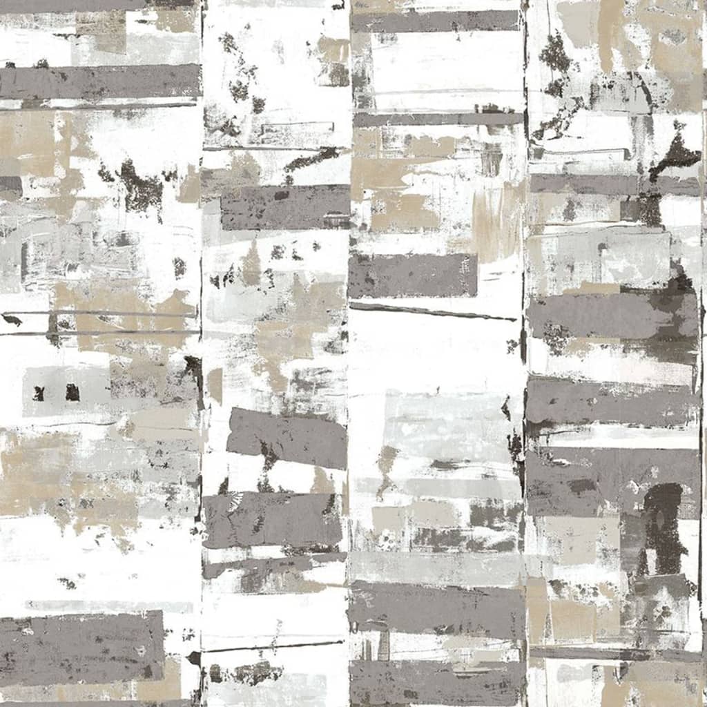 Noordwand Noordwand Behang Friends Coffee Industrieel Verweerd metallic beige