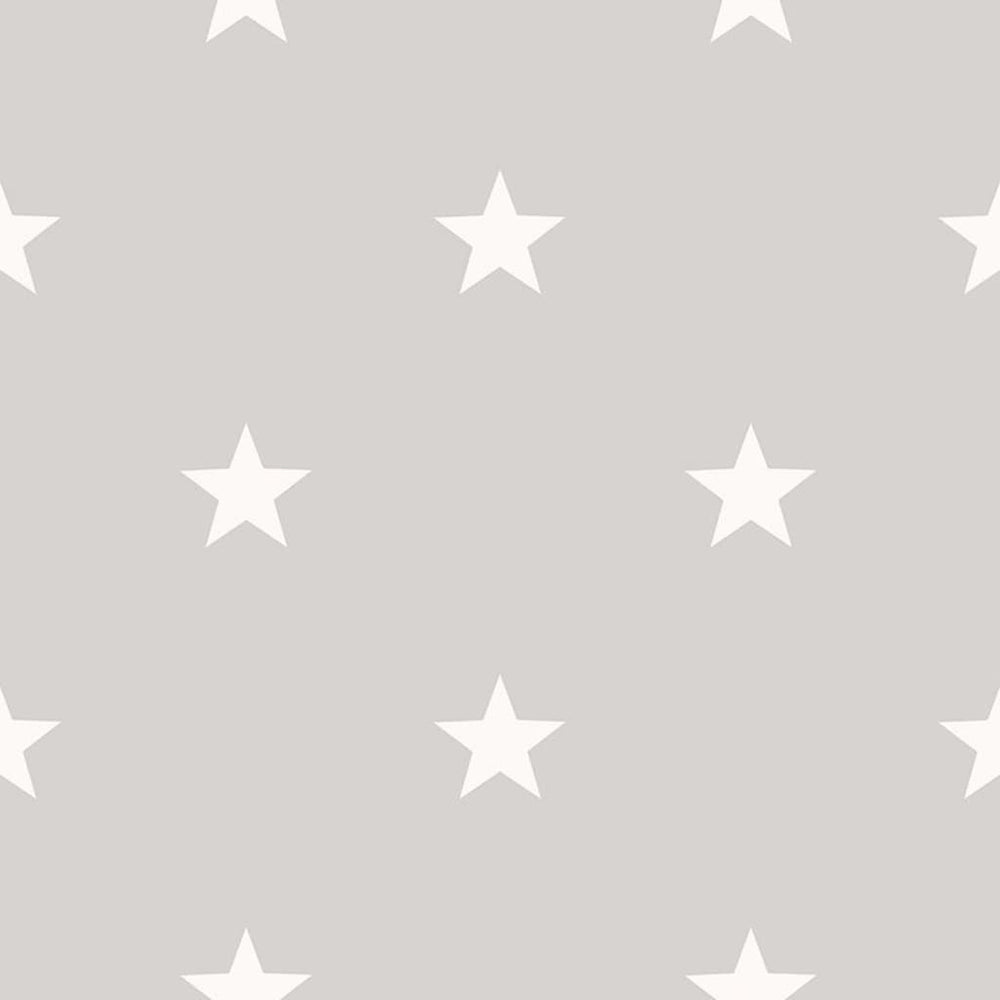 Noordwand behang Friends Coffee Little Stars donkergrijs en wit