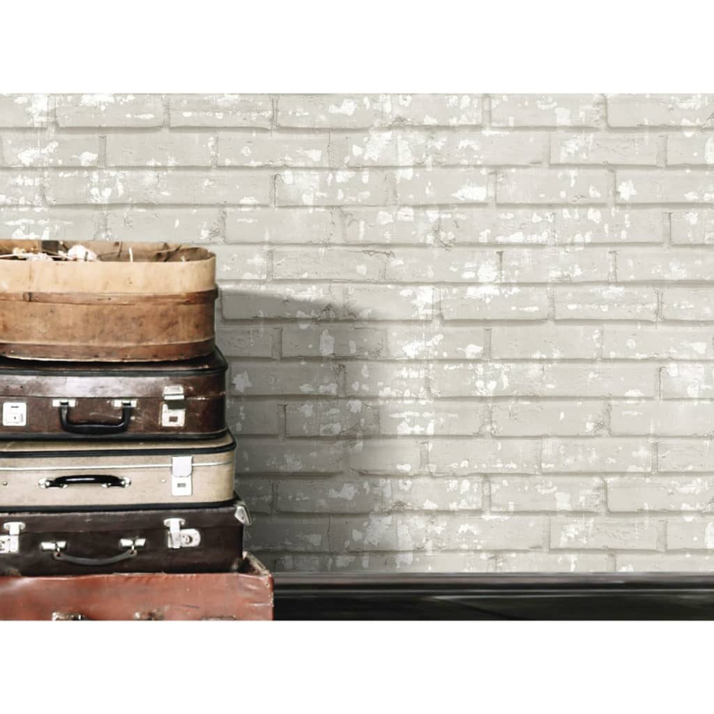 Noordwand behang vrienden koffiestenen beige