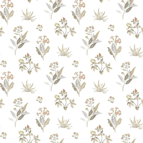 Noordwand noordwand behang blooming garden 6 flowers and plants wit en grijs