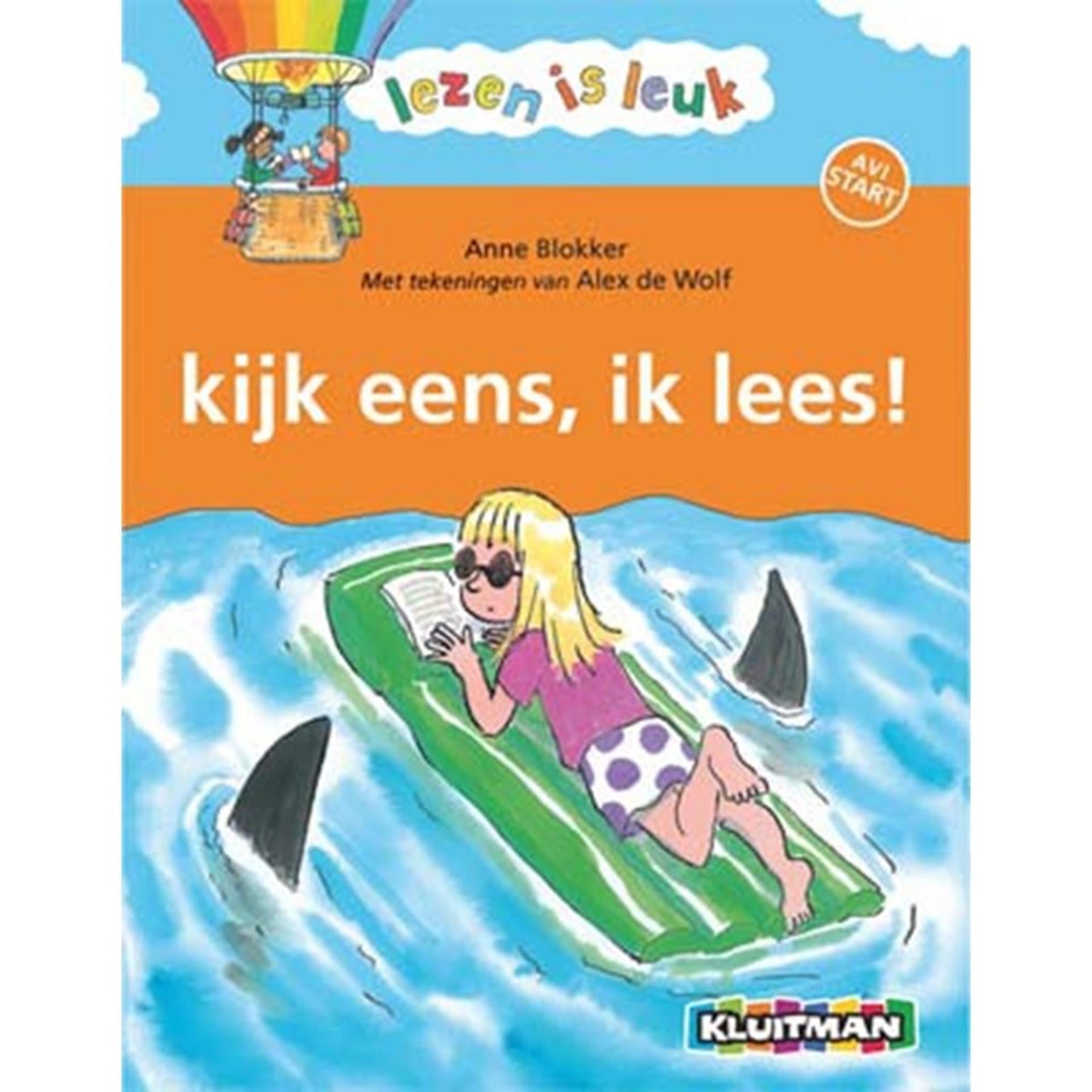Uitgeverij kluitman lezen is leuk - kijk eens ik lees avi-start