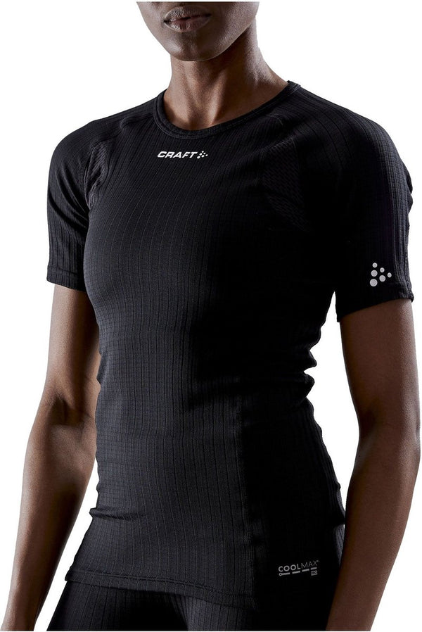 Craft active extreme x rn ss w dames thermoshirt - zwart s