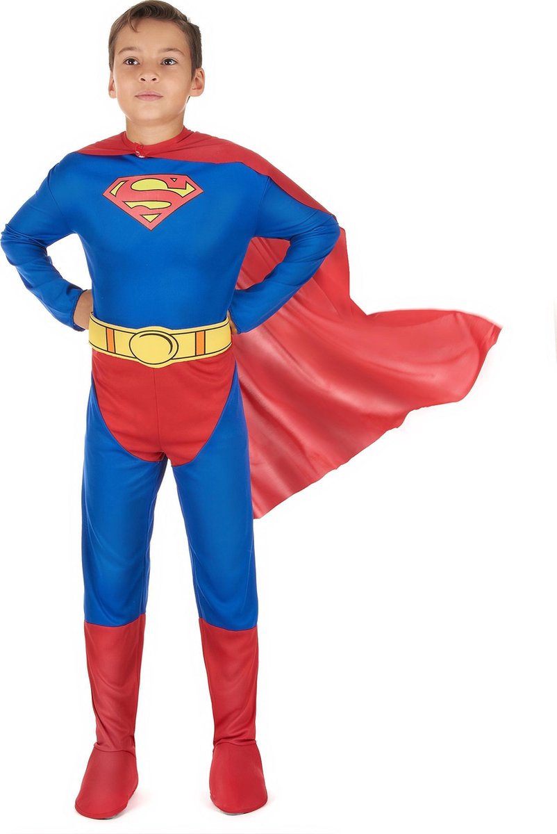 Rubies - superman kostuum jongens (maat l)