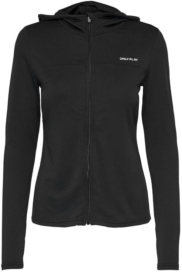 Only play onpmila life hood fz ls top noos dames top - black s