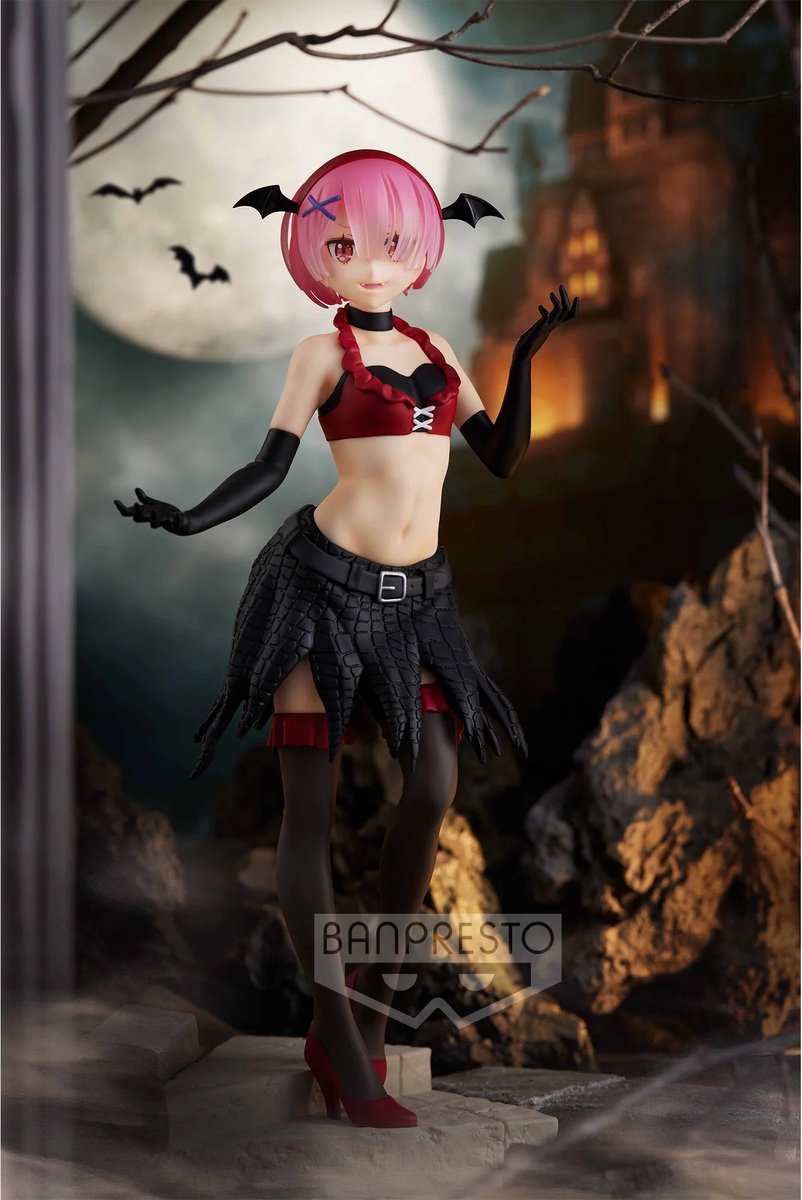 Banpresto re:zero - starting life in another world - espresto est monster motions ram figure 22cm