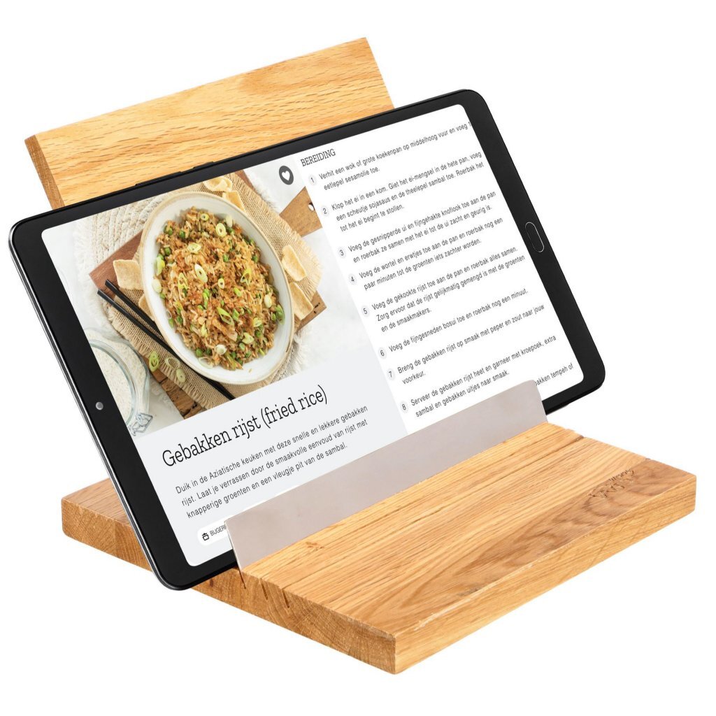 Overige merken houten tablethouder