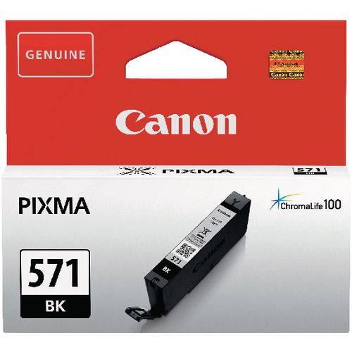 Inktcartridge canon cli-571bk zwart