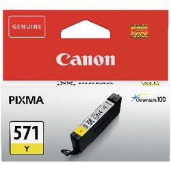Inktcartridge canon cli-571y geel