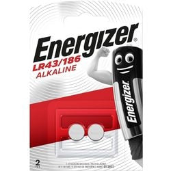 Enerdis apparaat alkalisch LR43 186 blister 2 stuks