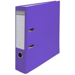 Ordner exacompta a4 karton, pp (polypropeen) paars 1 stuk