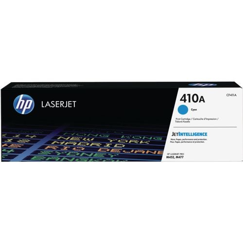 Tonercartridge hp cf411a nr. 410a cyaan