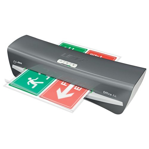 Leitz lamineerapparaat 7251-00-84 a4 zilver,wit