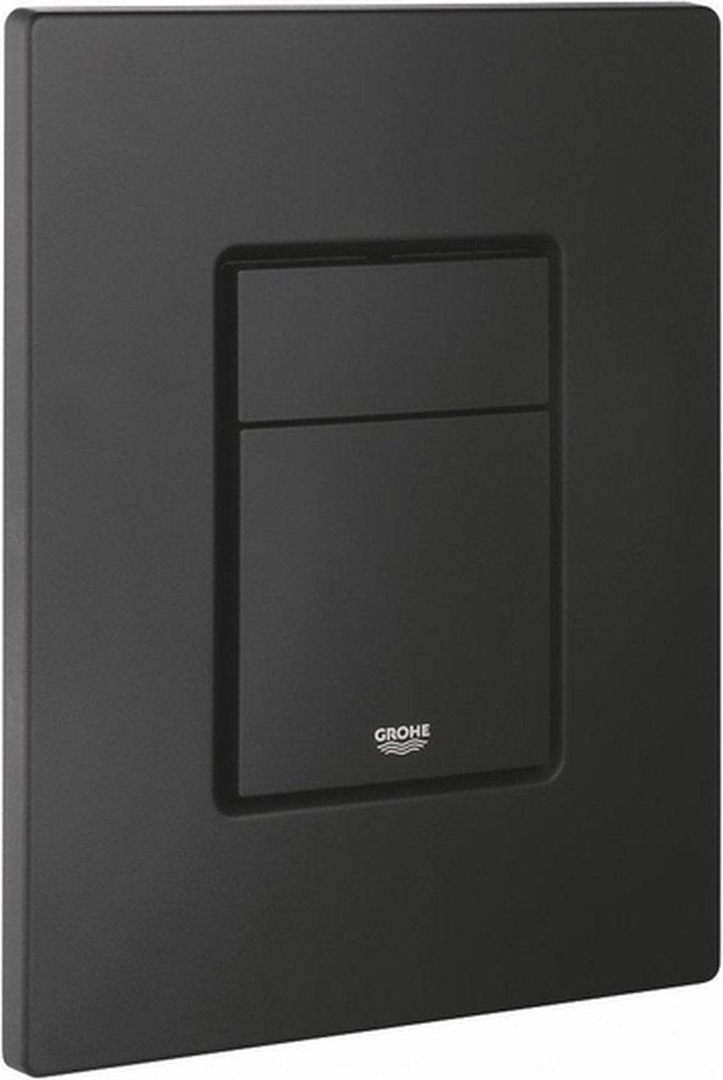 Grohe quickfix even bedieningspaneel - ecojoy - mat zwart - anti vingerafdruk - 38966kf0