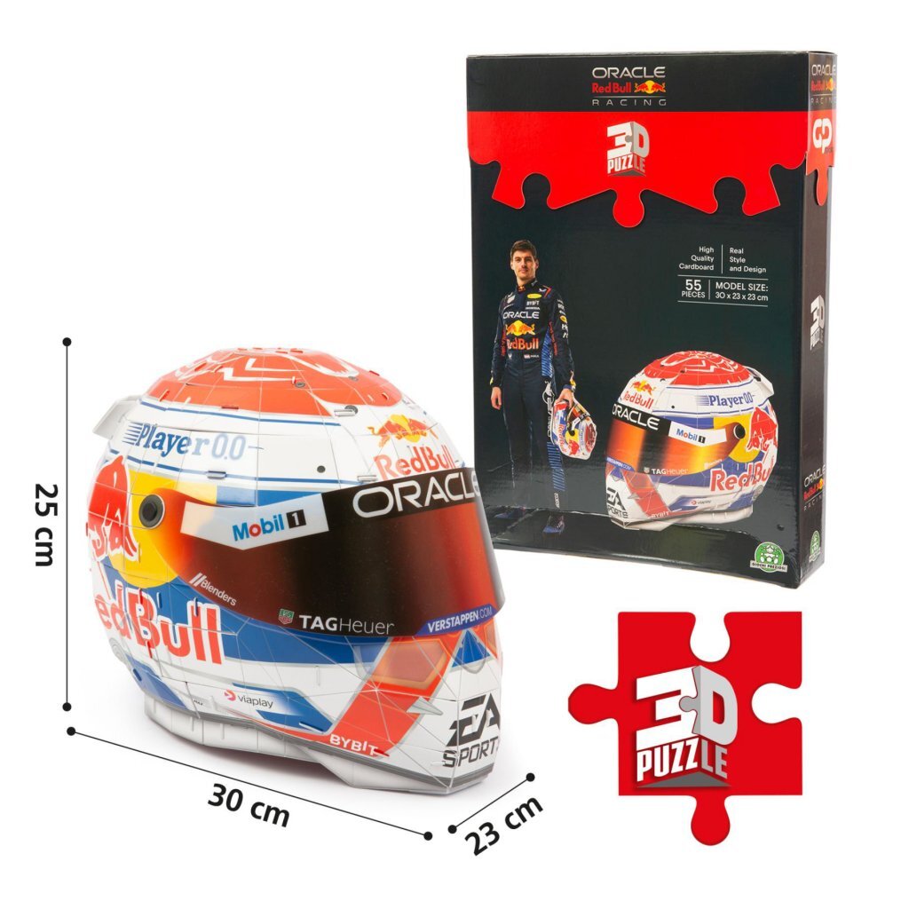 3D-puzzel: formule-1 roer max verstappen cm