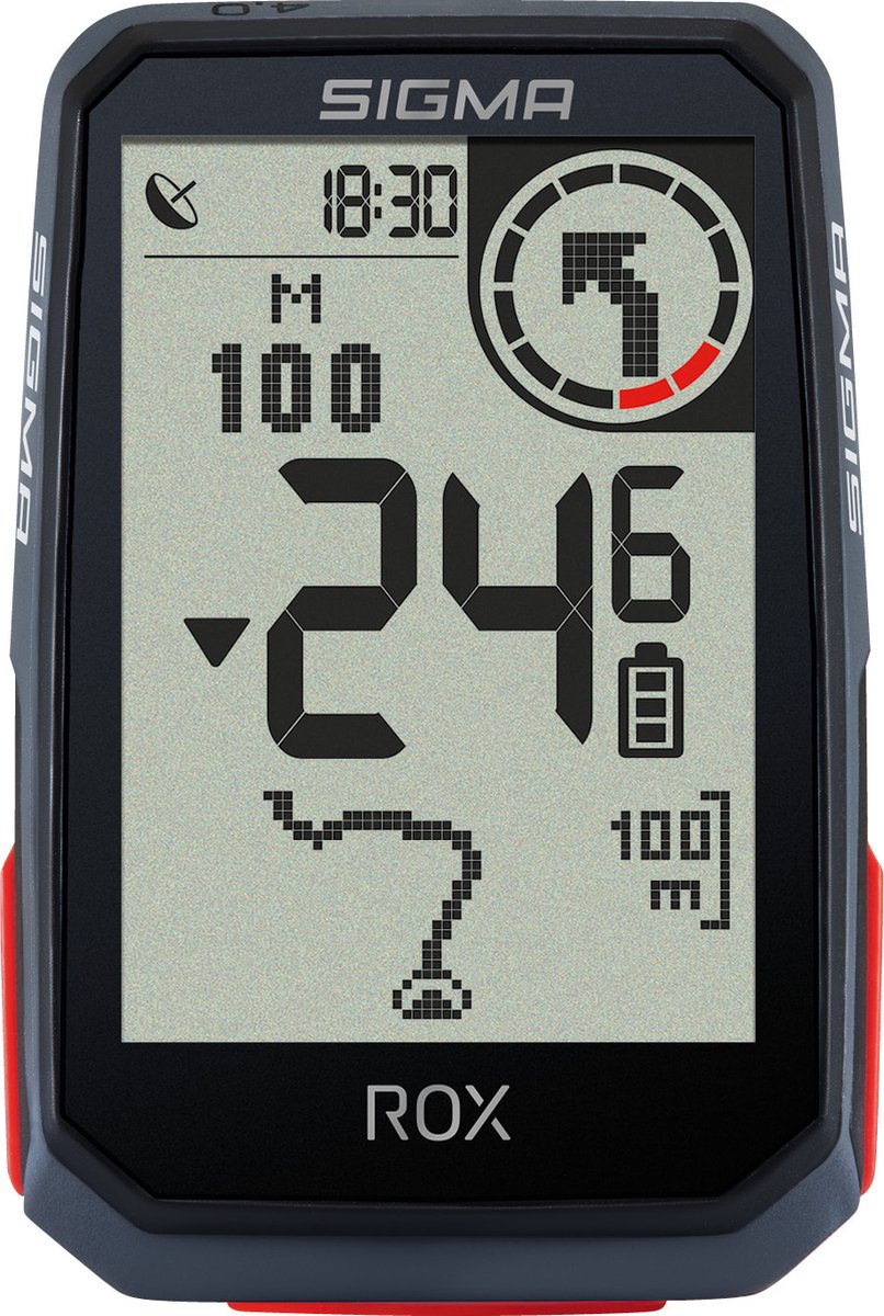 Sigma rox 4.0 gps zw zw hr stuurhouder cad snelh sensor topmount set
