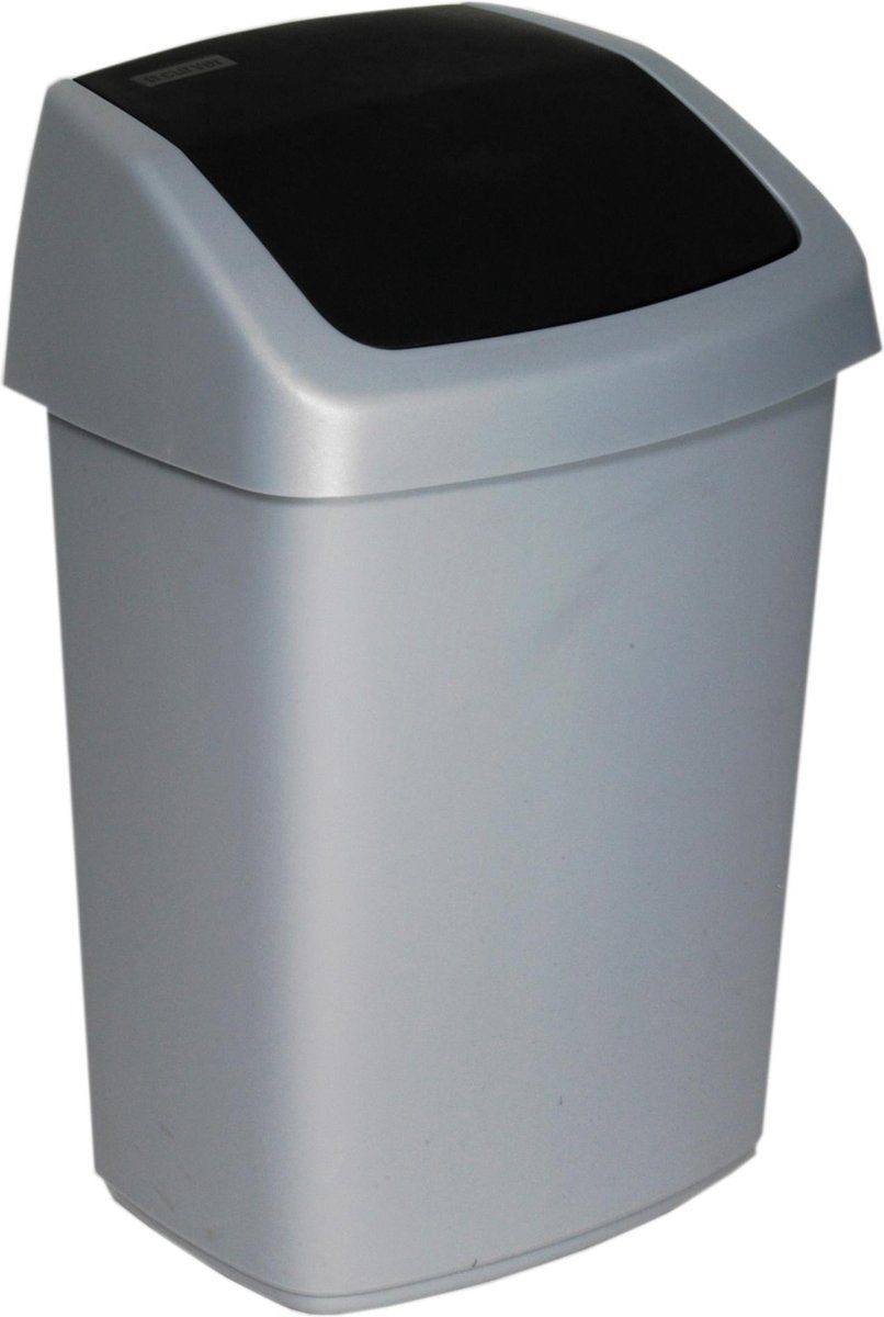 Curver swing afvalbak - 25l - grijs