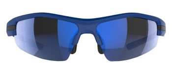 Lunettes de soleil Mirage Sport avec 3 paires de verres - bleu noir