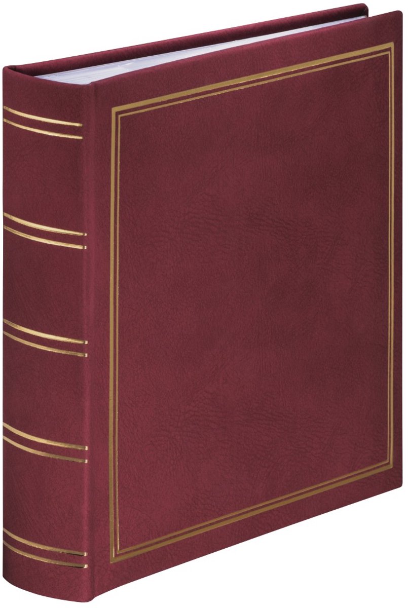 Hama inschuif album - london - 10x15 - 200 pagina's - bordeaux