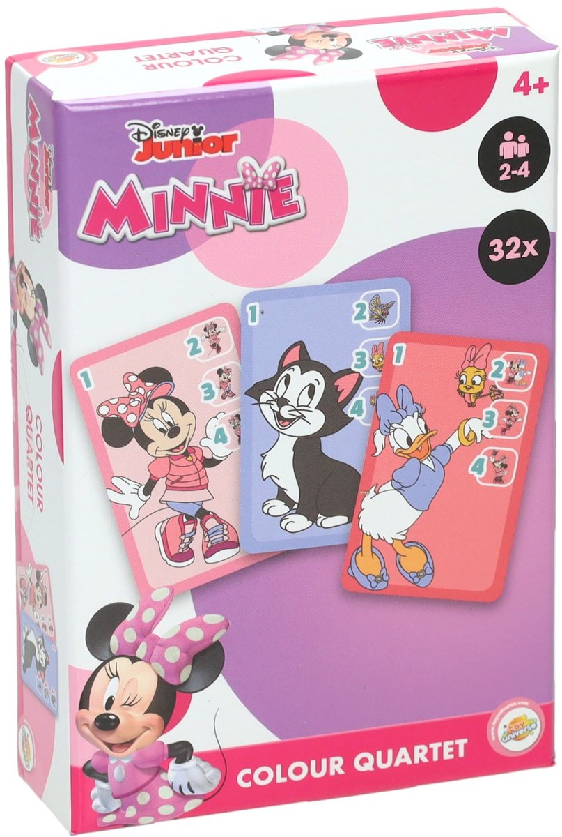 Creative craft group minnie mouse kwartet - 32 kaarten