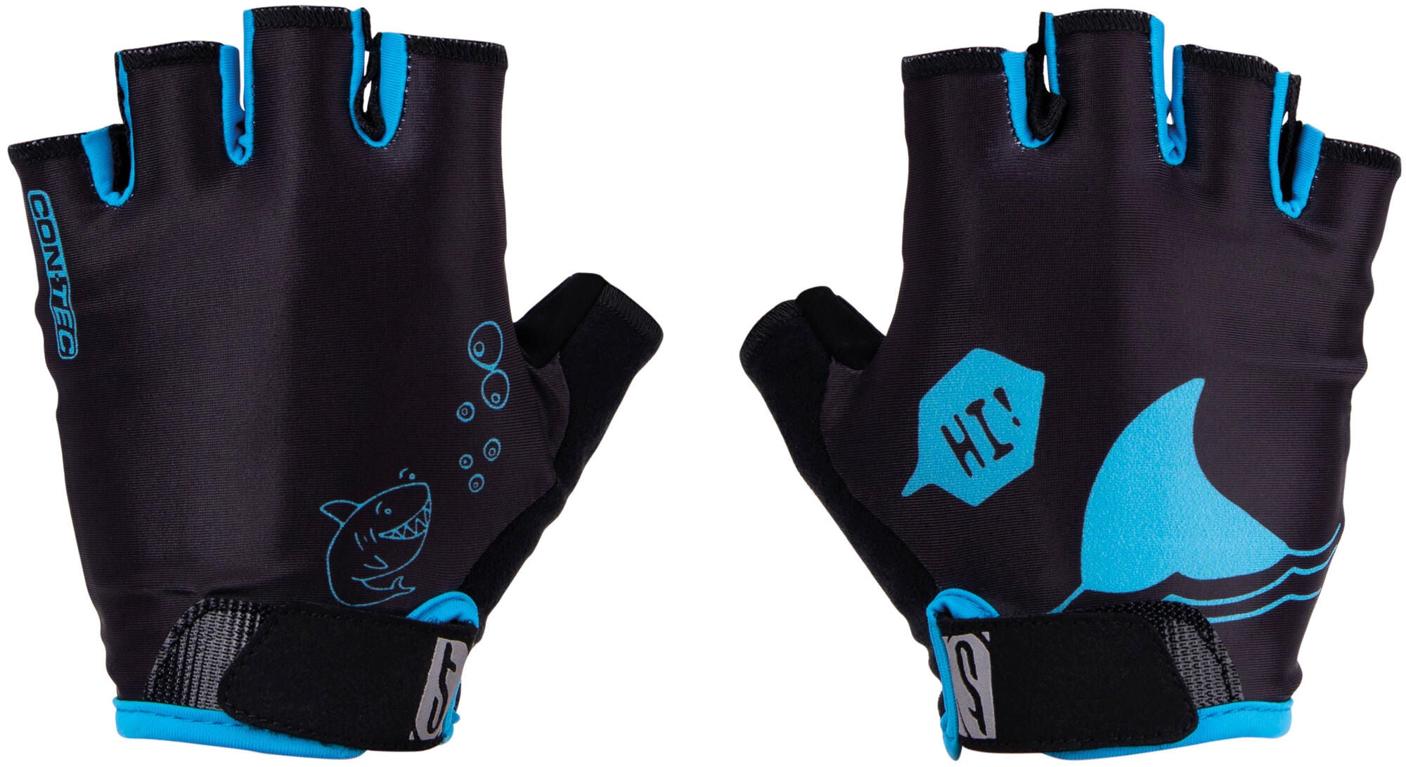Contec kinderhandschoen sharky ct kind.hand. sharky gr. s, black blue