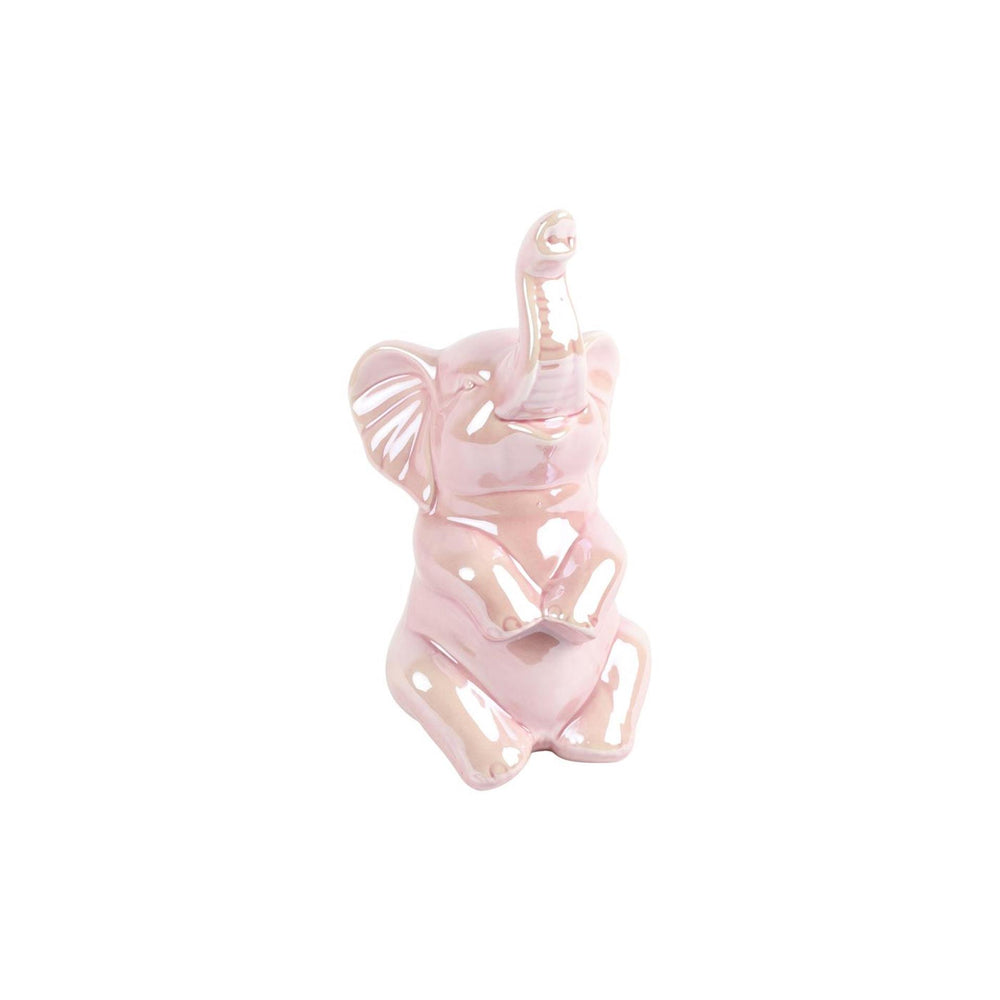Countryfield olifant beeld oud roze 10x7,7x20,5cm