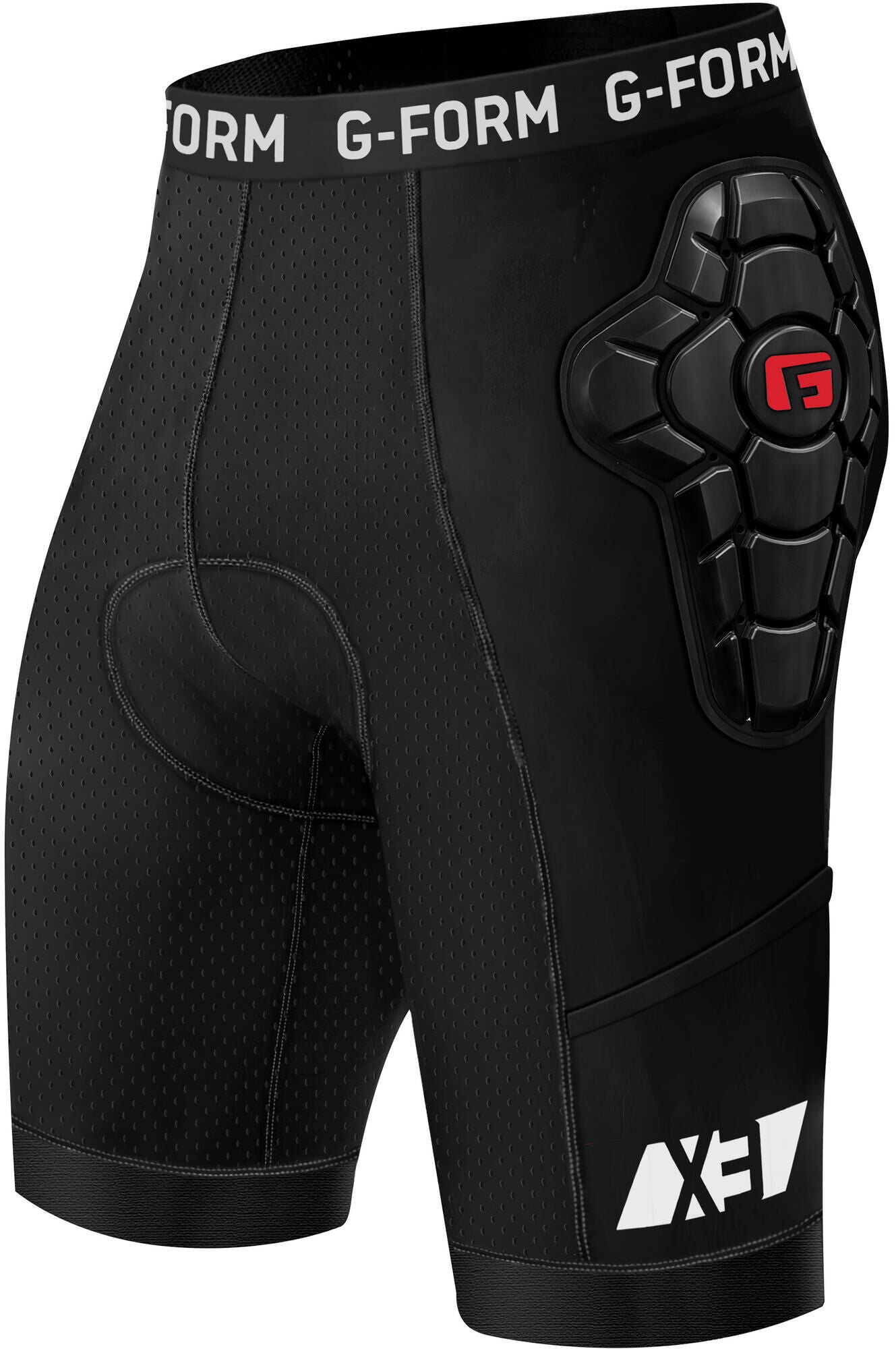 G-form protectie shorts pro-x3 heren shorts pro-x3 gen. w.prot.xl black