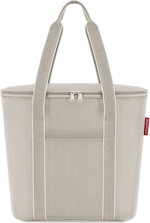 Reisenthel thermoshopper koeltas - 15l - herringbone zand