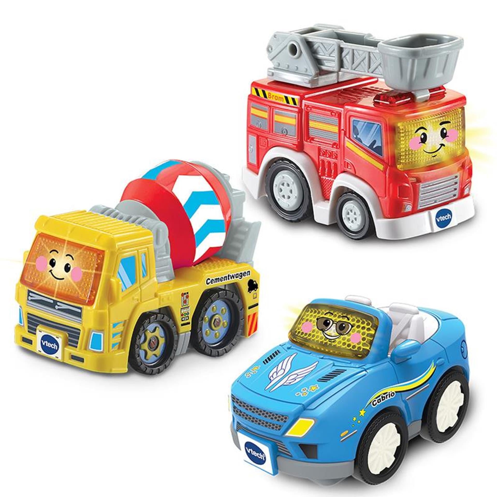 Vtech toet toet auto's triopack - collin, sepp en bram