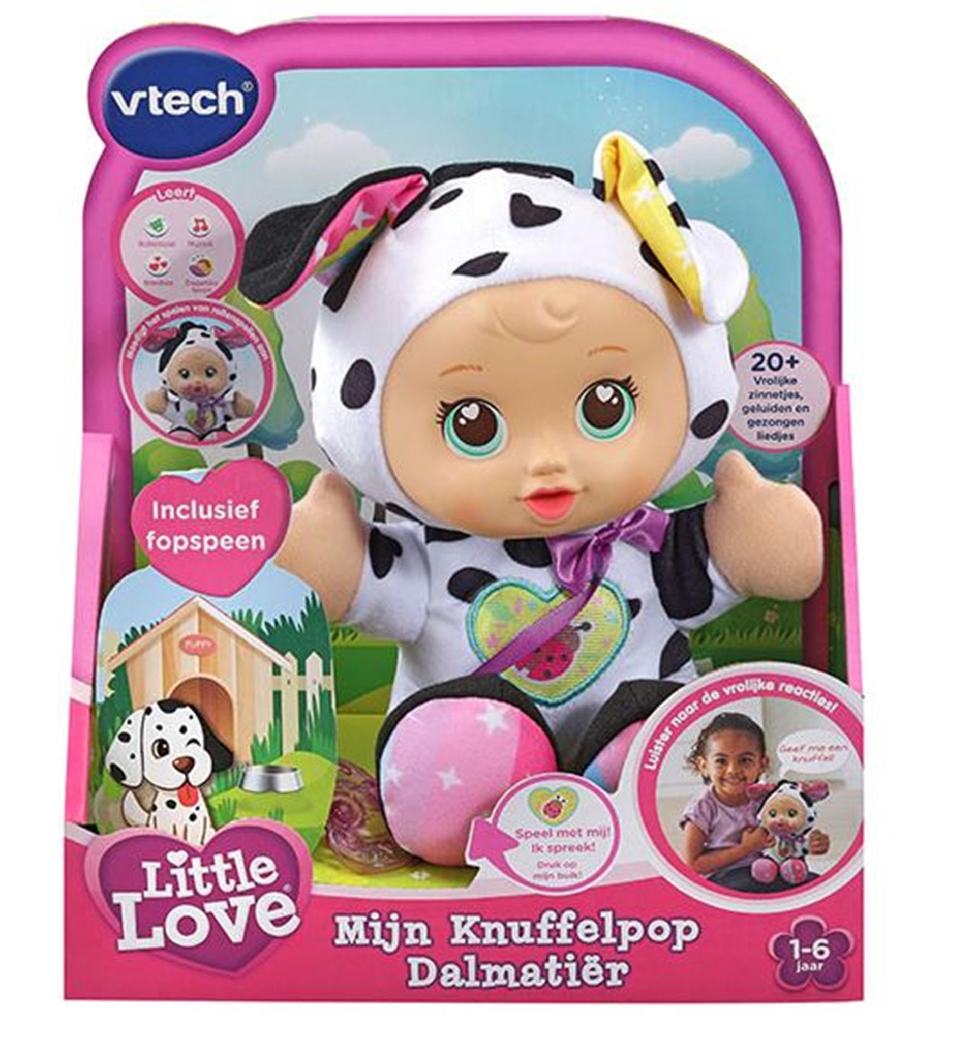 VTech Little Love Mijn Knuffelpop Dalmatier